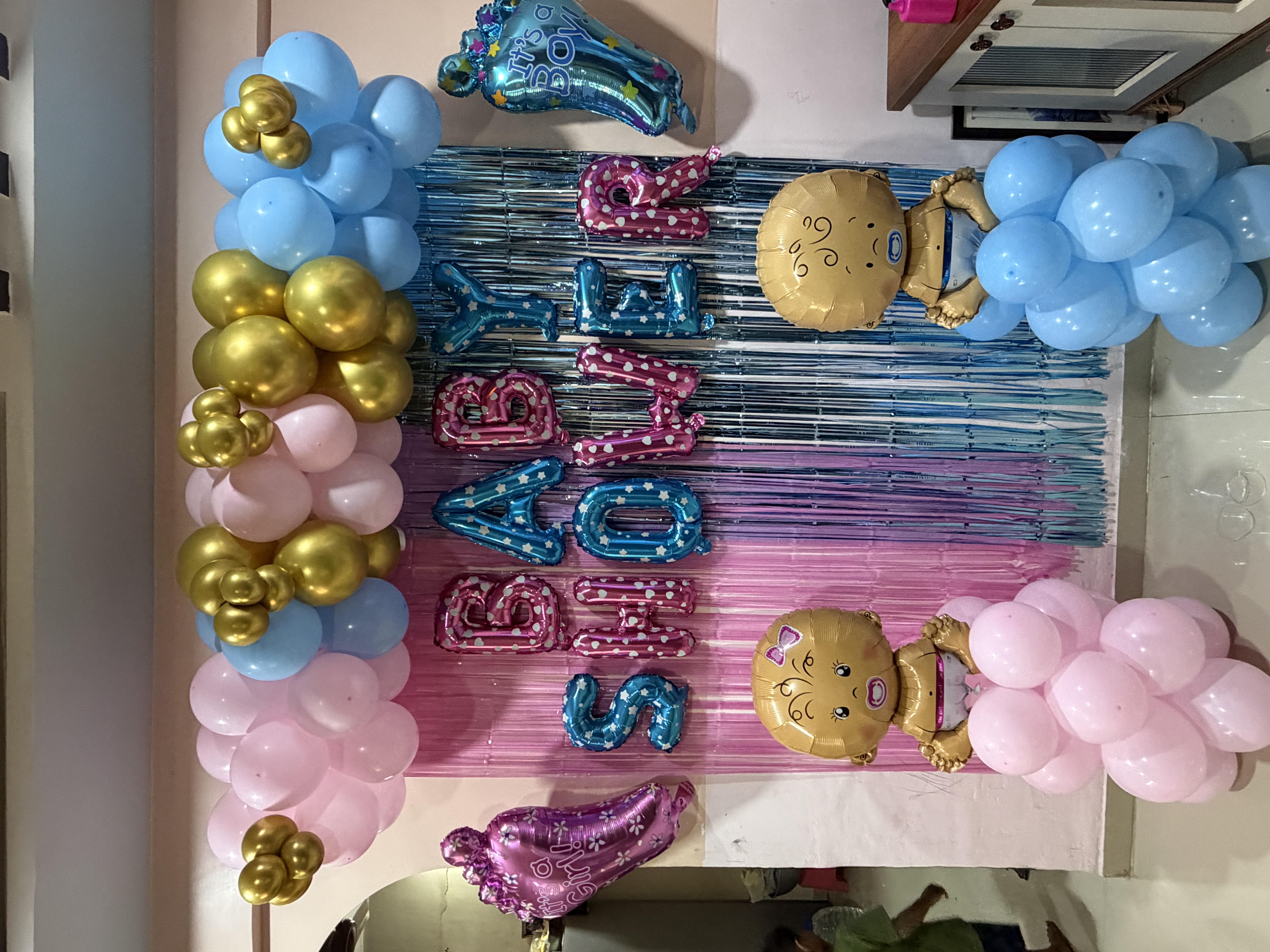 Baby Shower balloon decoration in Mumbai
